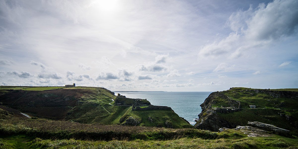 tintagel landscape photography