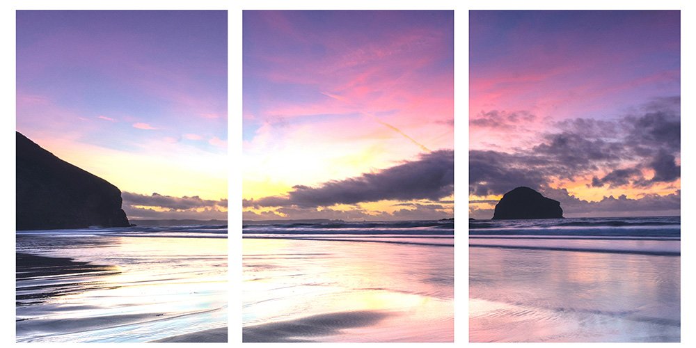 triptych canvas image